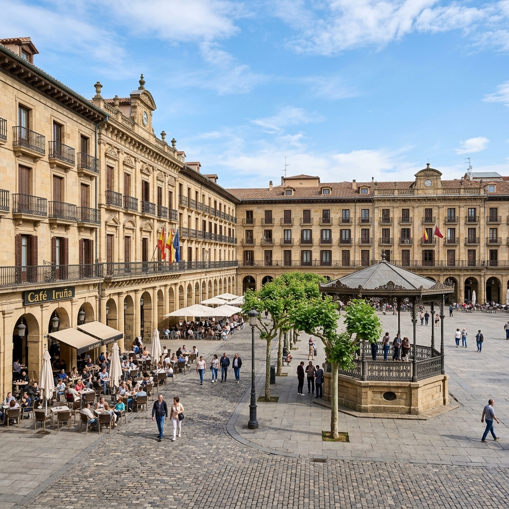 Vista panorámica de la ciudad de Pamplona